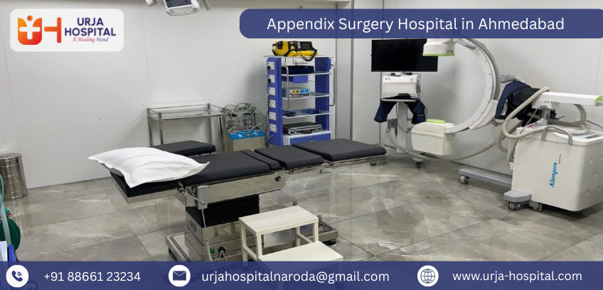 Appendix Surgery Hospital in Ahmedabad